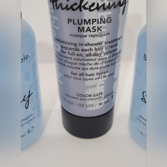 2 BUMBLE & BUMBLE *Sunday Shampoo* & 1 Thickening Plumping Mask/1 oz each/Travel - Picture 4 of 6